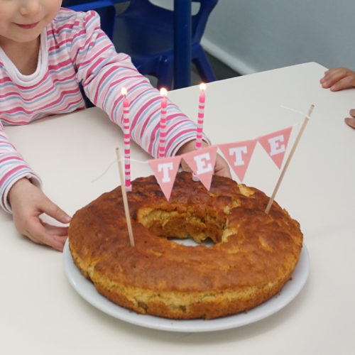 Lembranças das festas de aniversário