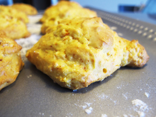 Scones de cenoura