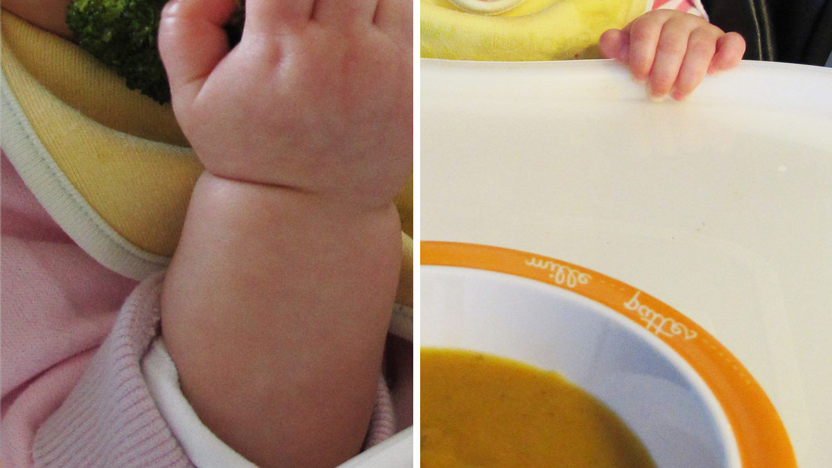 Sopa ou baby-led weaning