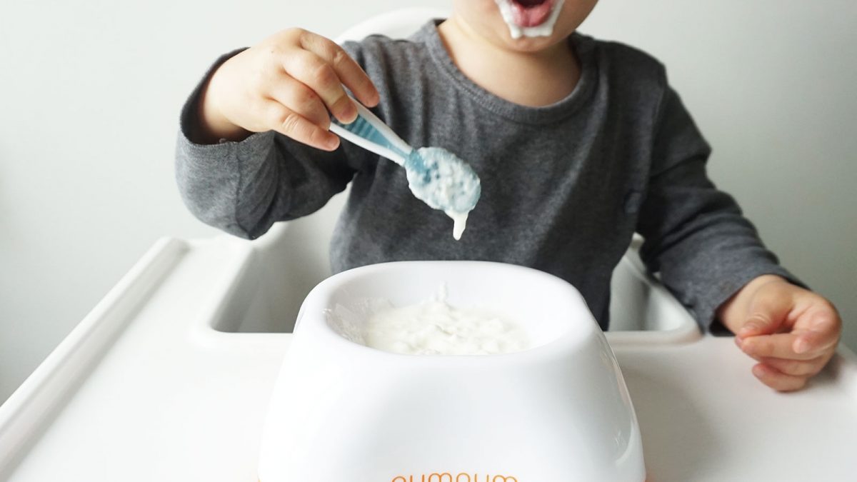 iogurte para bebé