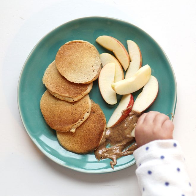 panquecas de aveia e banana