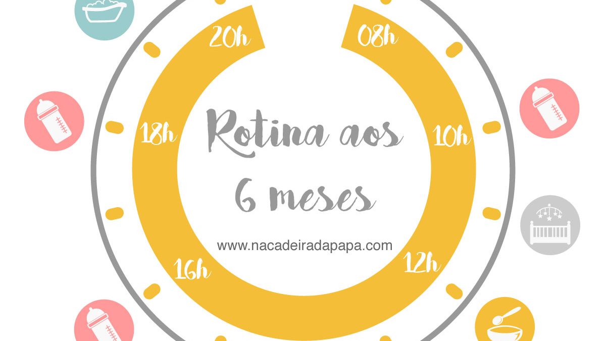 Rotina de bebé 6 meses