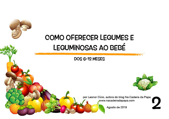 como oferecer legumes ao bebé